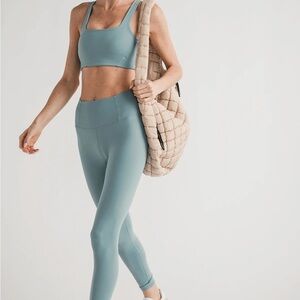 Free People Movement Never Better Leggings In Eucalyptus